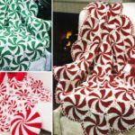 crochet blanket pattern, free crochet pattern, peppermint swirl crochet throw, afghan patterns, free crochet afghan pattern, christmas throw patterns, christmas afghan patterns