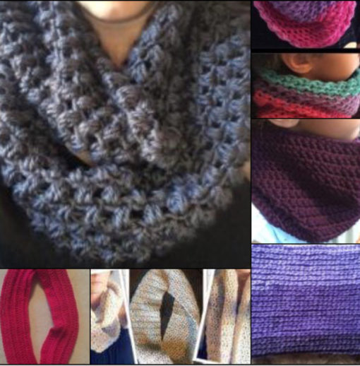 Super Easy Crochet Scarves and Neck Warmers - DIY From Home Crochet