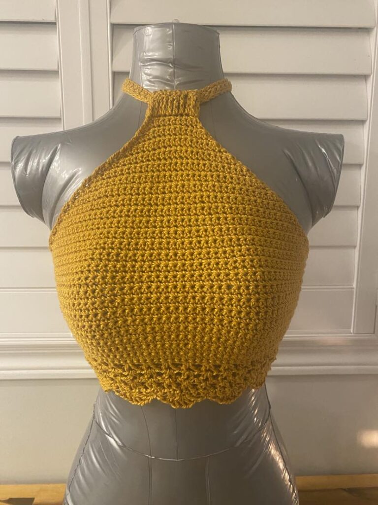 Boho Halter Top 1 Diy From Home Crochet 8712