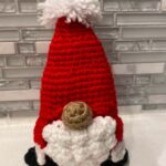 Santa gnome, crochet gnome, crochet Christmas gnome, Santa gnome