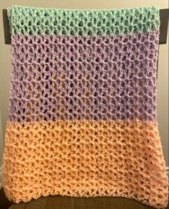 crochet blanket, crochet baby blanket, baby blanket pattern