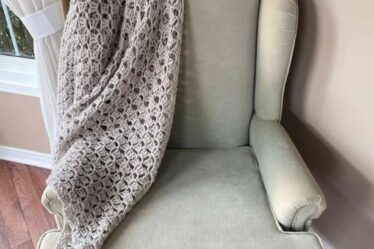 crochet blanket, crochet throw blanket, corner to corner blanket